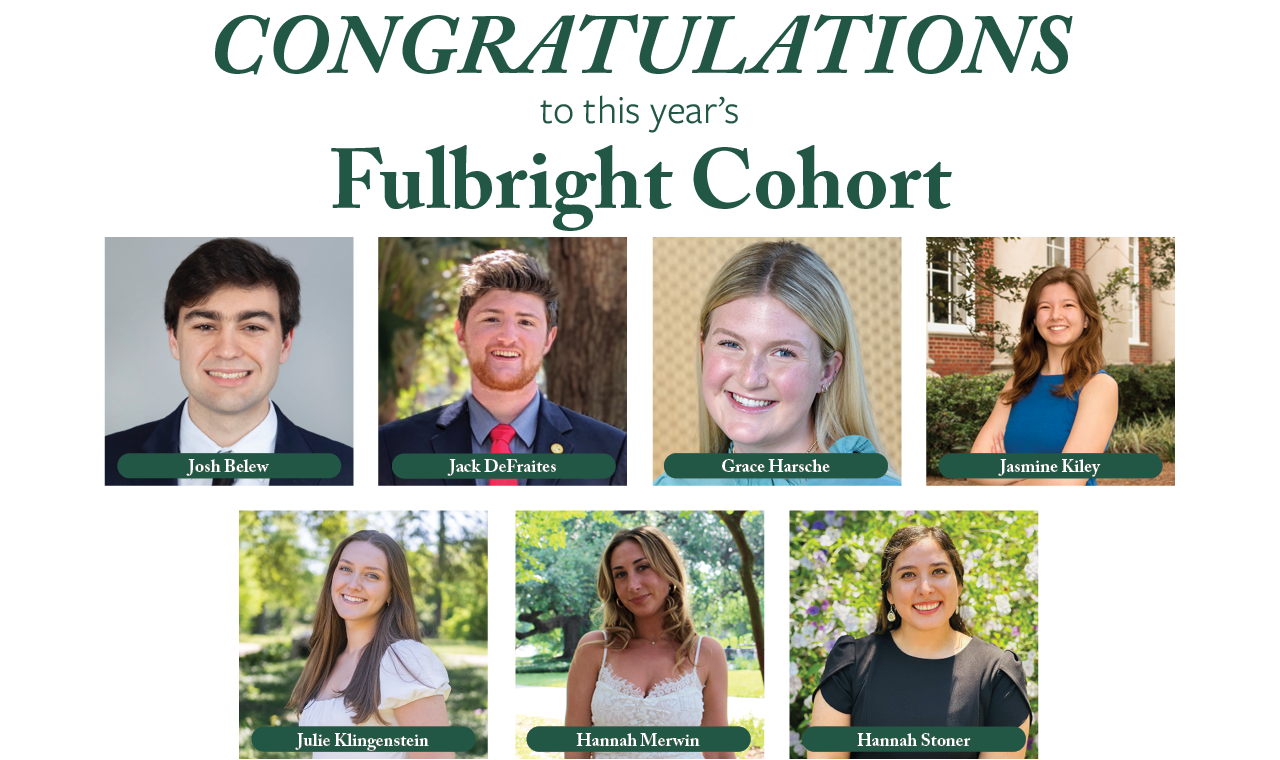 Congrats Fulbright 24-25