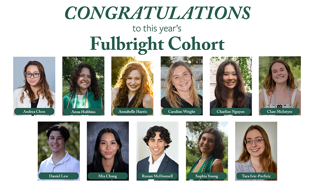 Fulbright Scholars 25-26